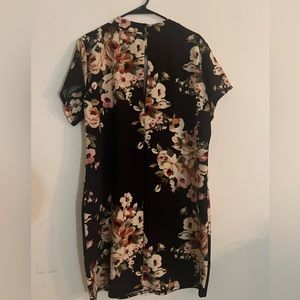 Flower print dress